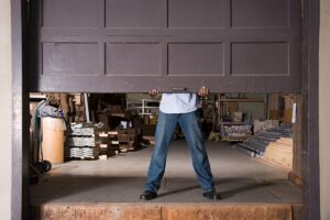 Manually Open a Garage Door