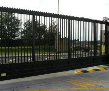 Commercial Rolling Gate Installation