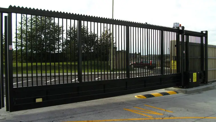 Commercial Rolling Gate Installation